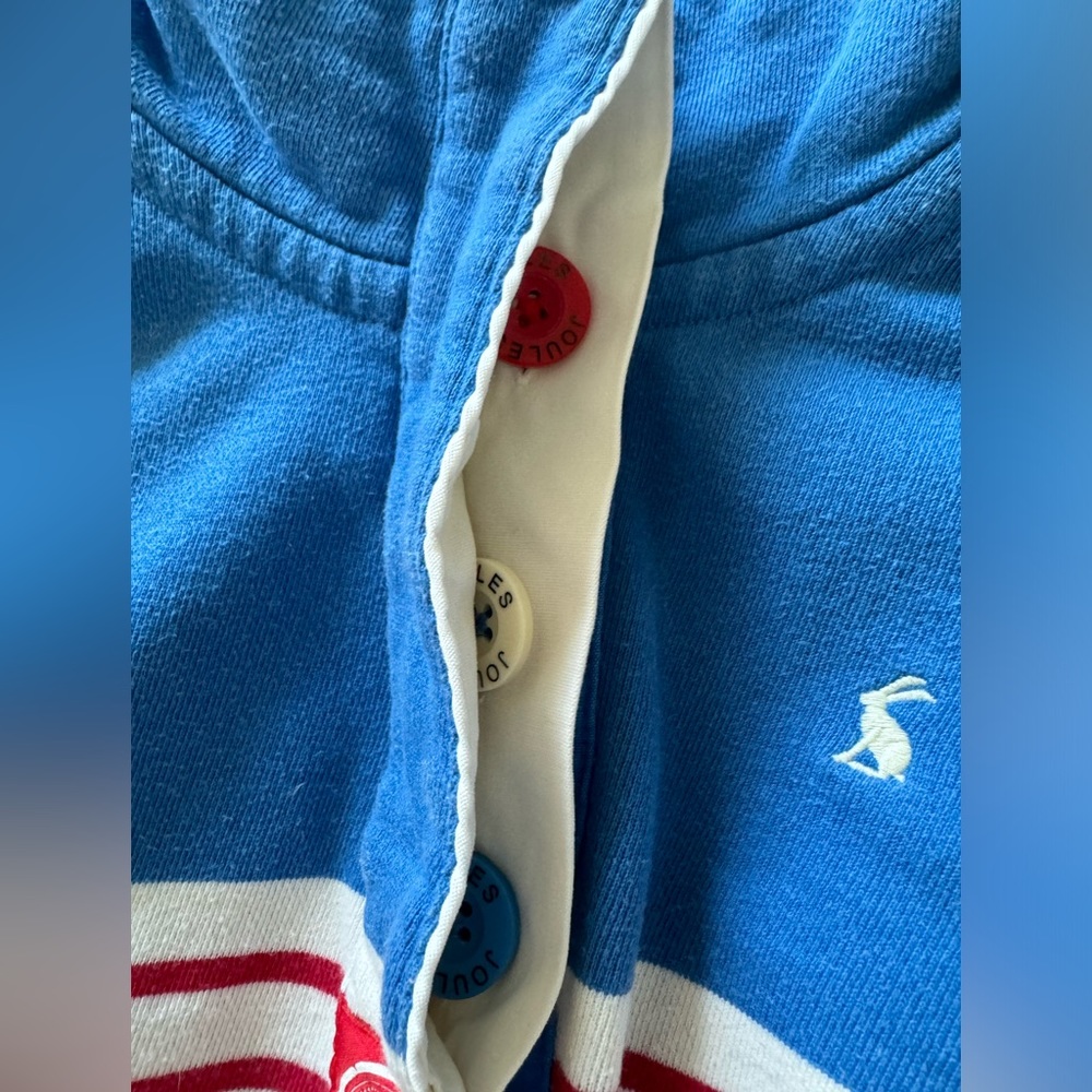 Joules Striped Sweatshirt Top - Picture 6 of 10